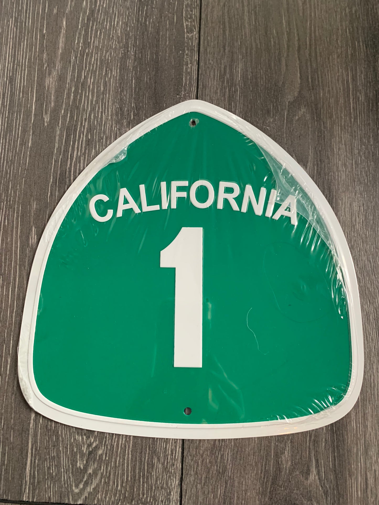California Freeway 1 Aluminum Sign