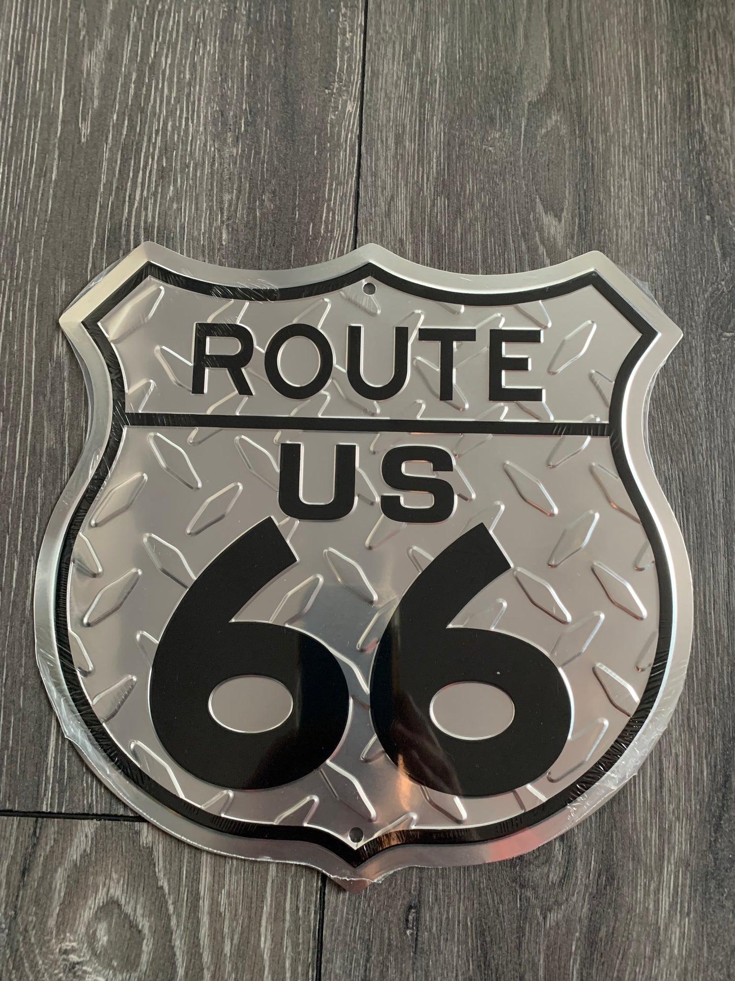 Route 66 US Aluminum Sign