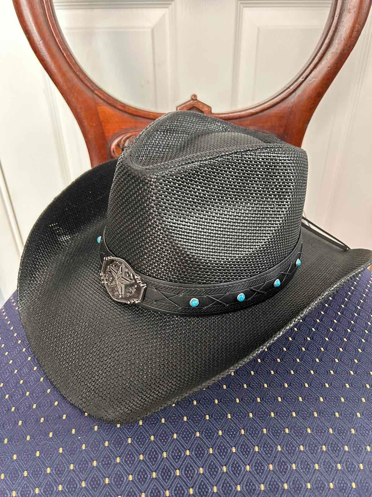 Western Cowboy 100% Straw Hat -one size ST-100