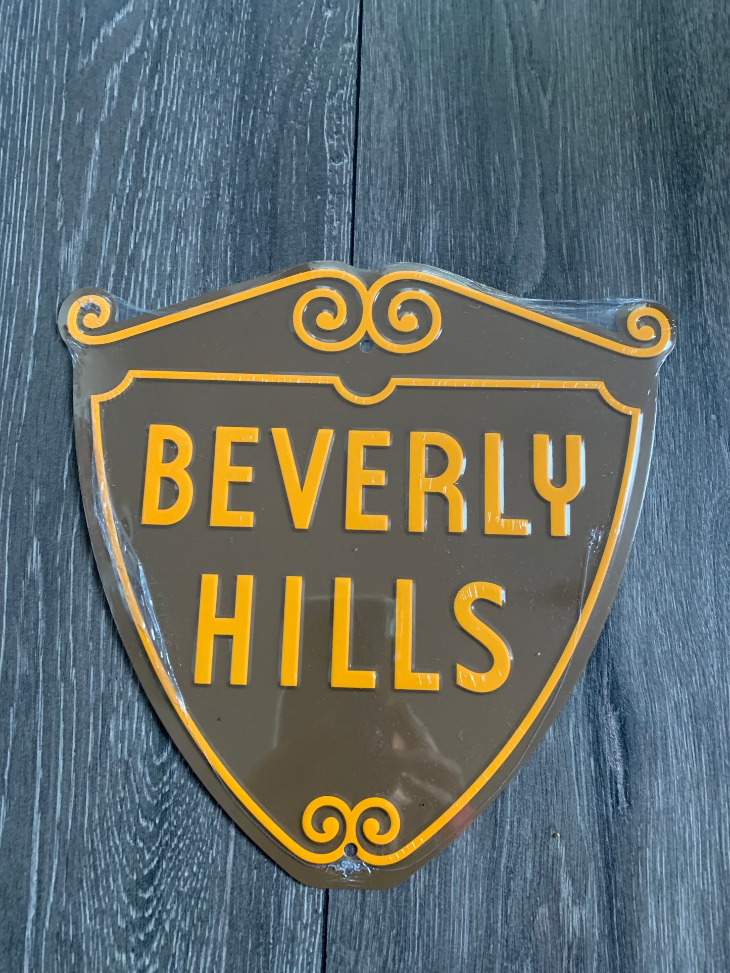 Beverly Hills Aluminum sign