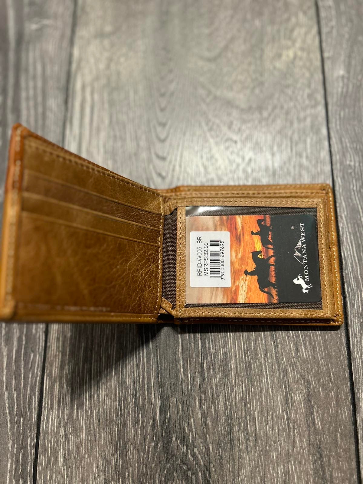 Men’s Western Cowboy Wallet-Genuine leather-Montana West