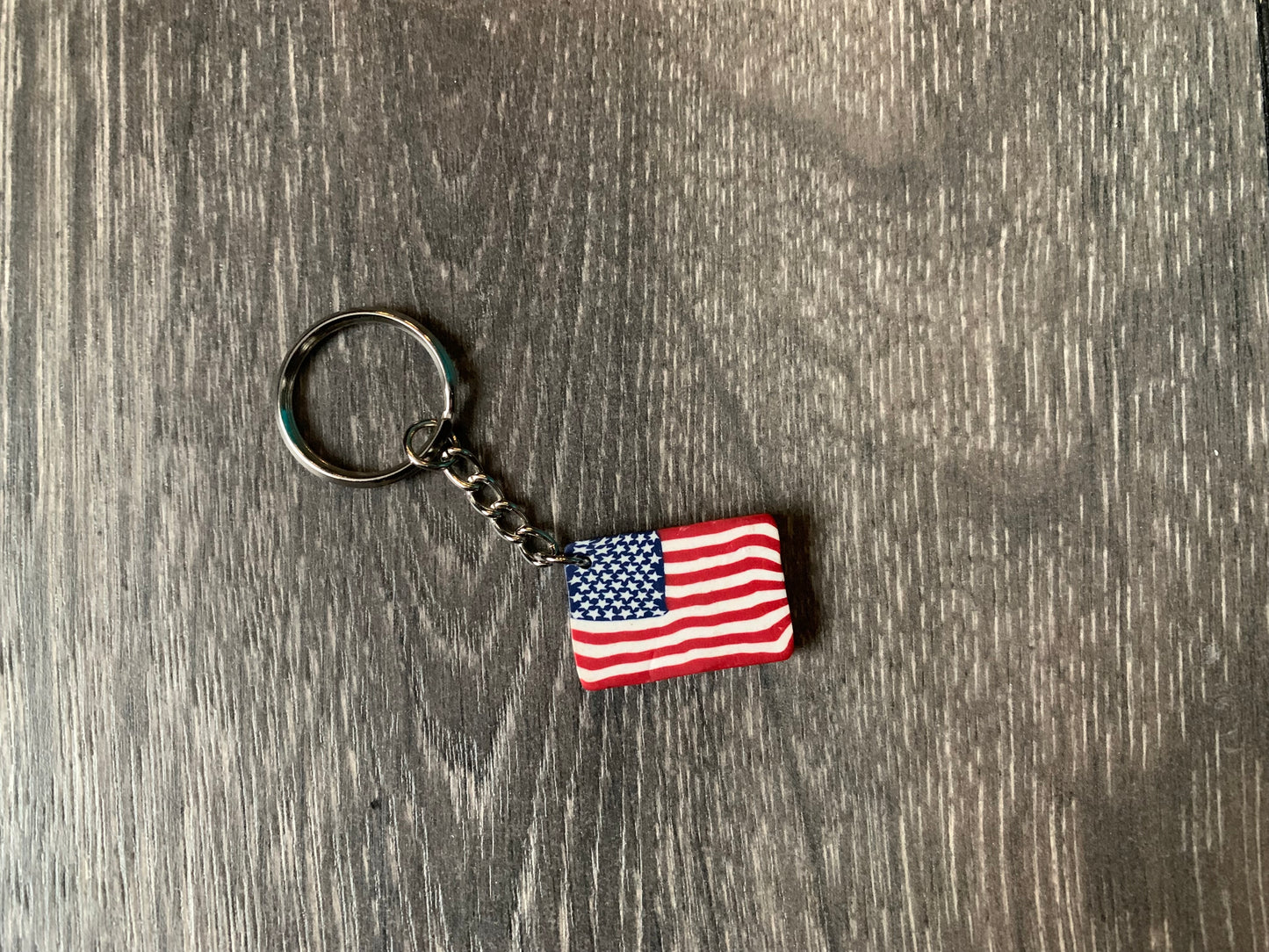 USA Flag key-chain