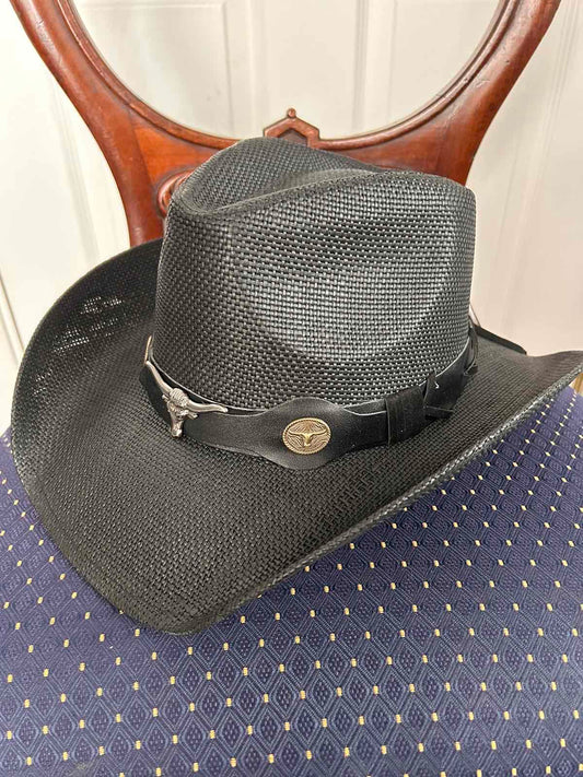 Western Cowboy 100% Straw Hat -one size ST-105