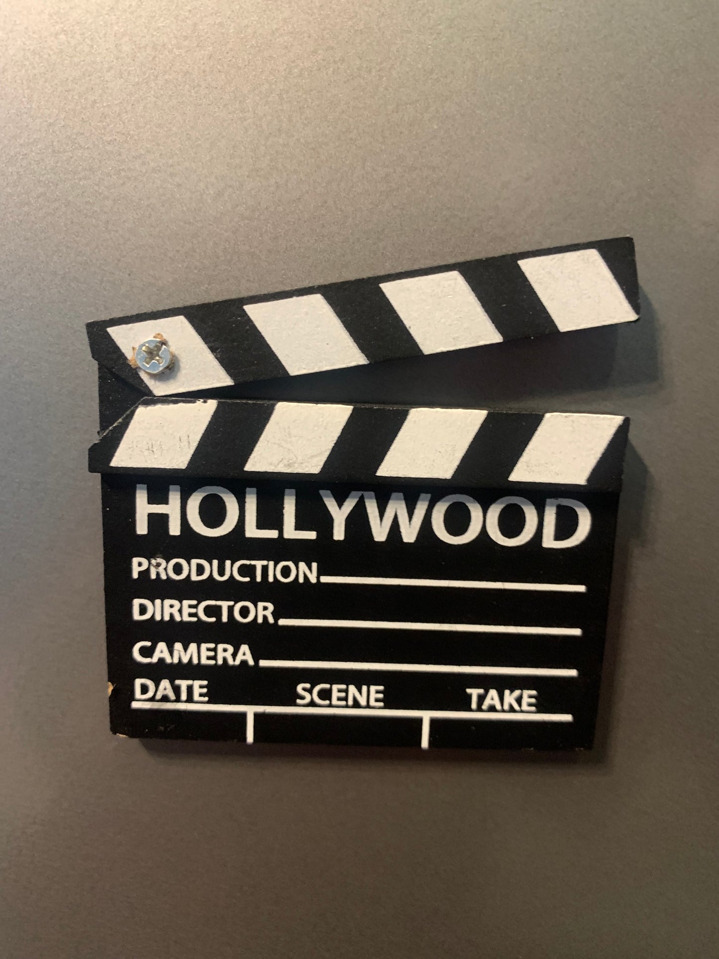 Hollywood California Clapboard magnet