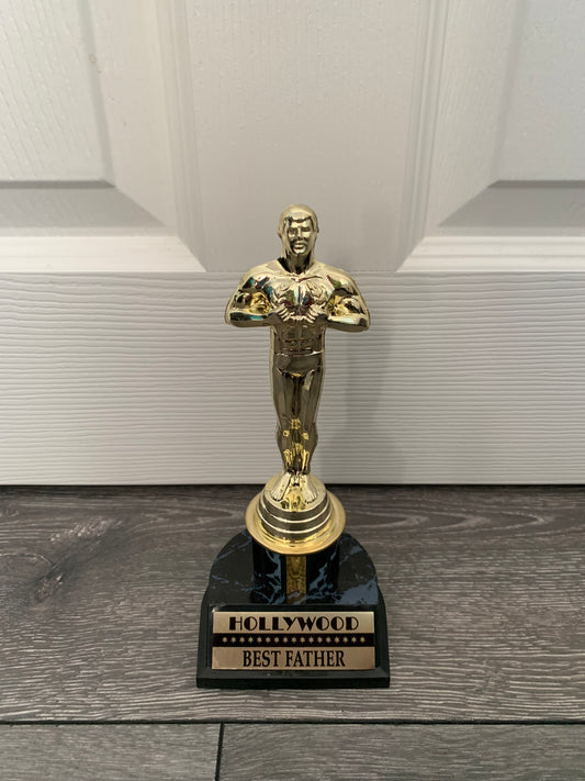 Oscar Hollywood Award Trophy Replica -Best Father