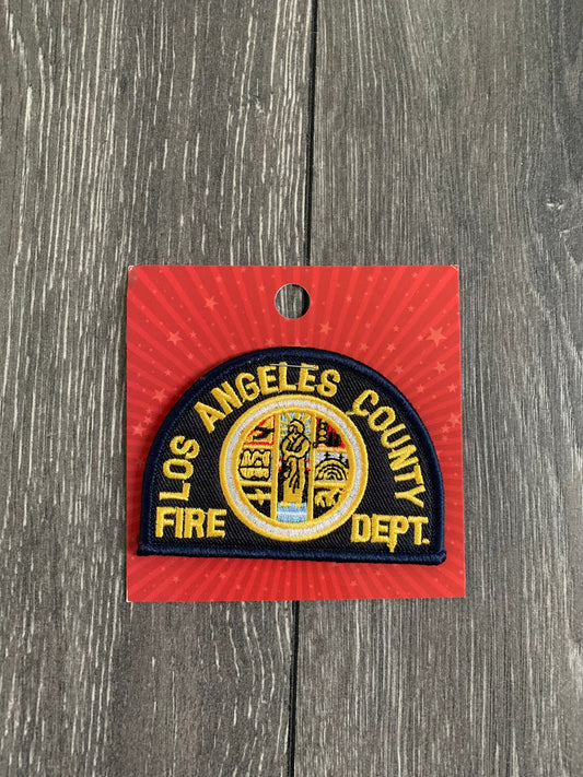 Iron on Patch-Los Angeles County Fire Department