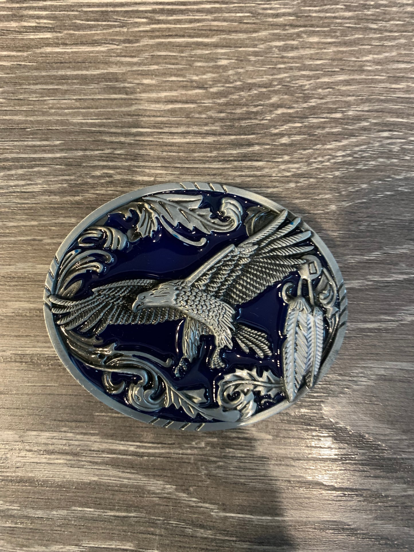 Western Cowboy Belt Buckle Eagle