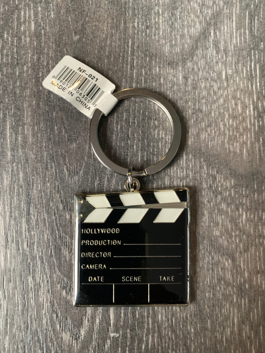 Hollywood Movie Clapboard metal Key-chain