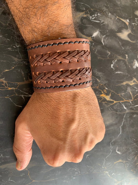 Leather Bracelet Brown