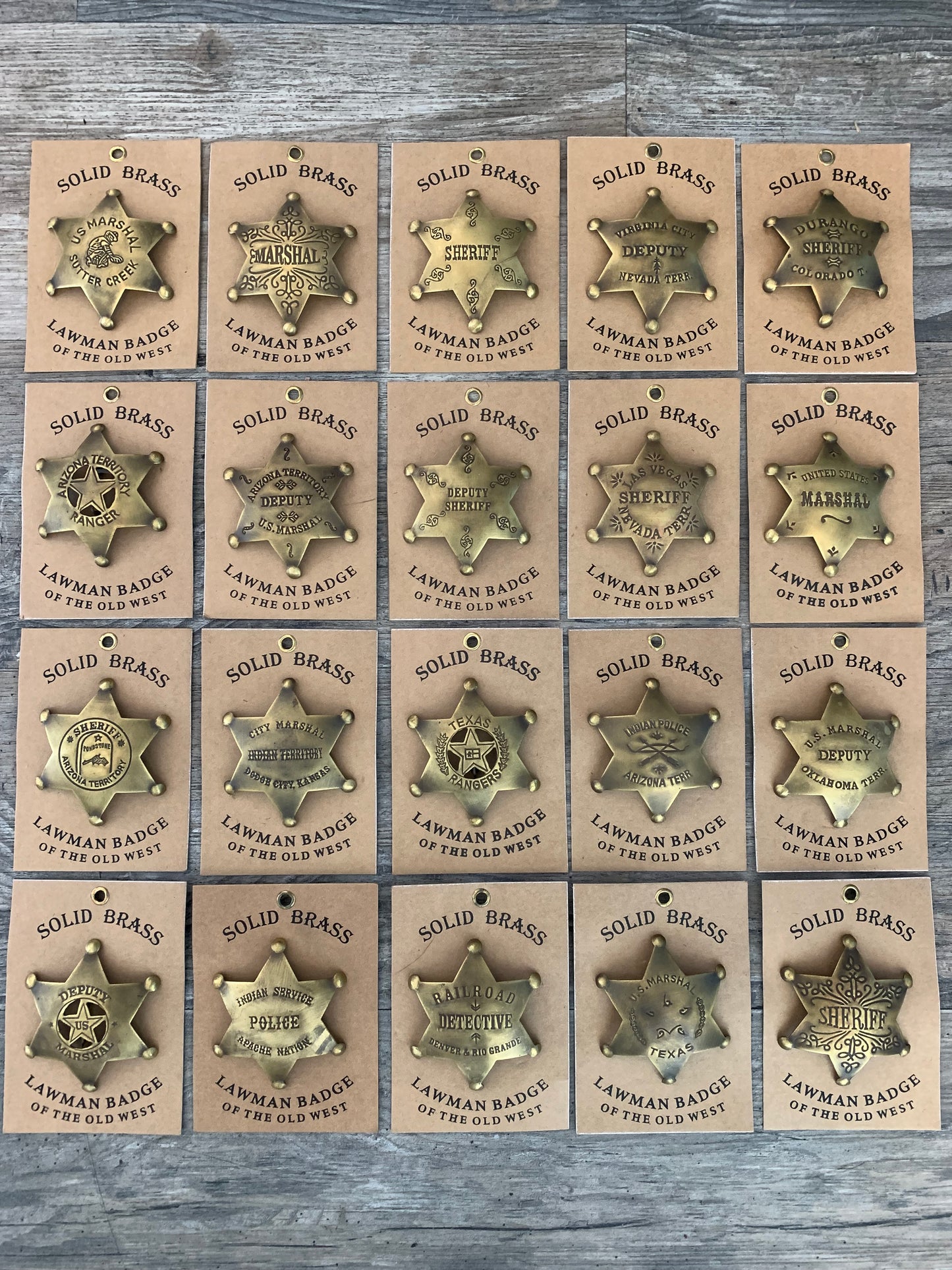 Sheriff-Lawman of the West badge