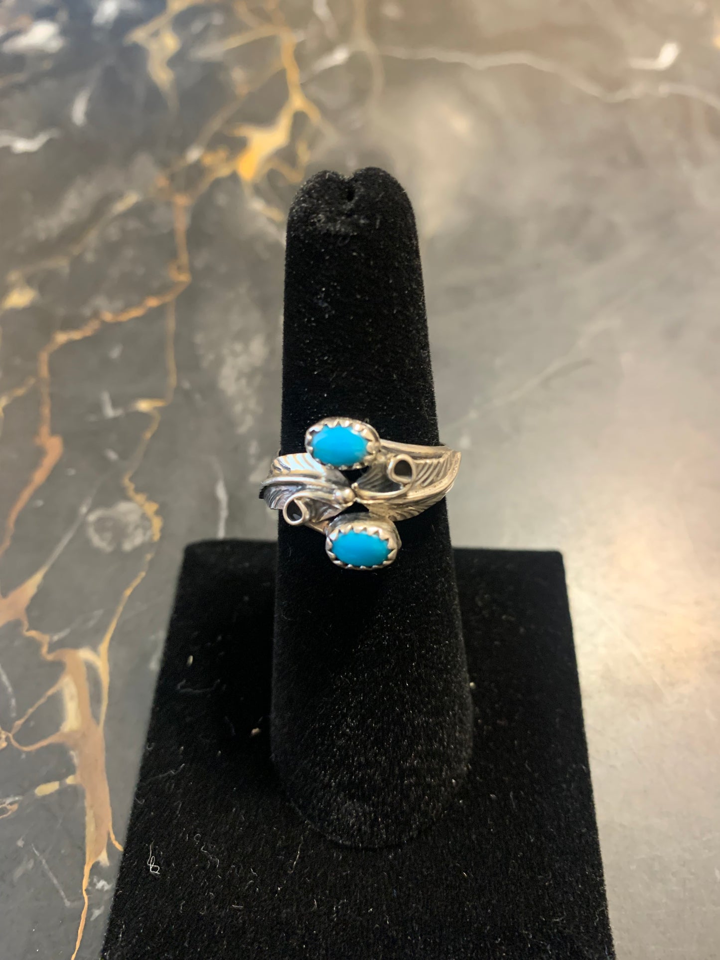 Navajo Native American Handmade Silver Ring
