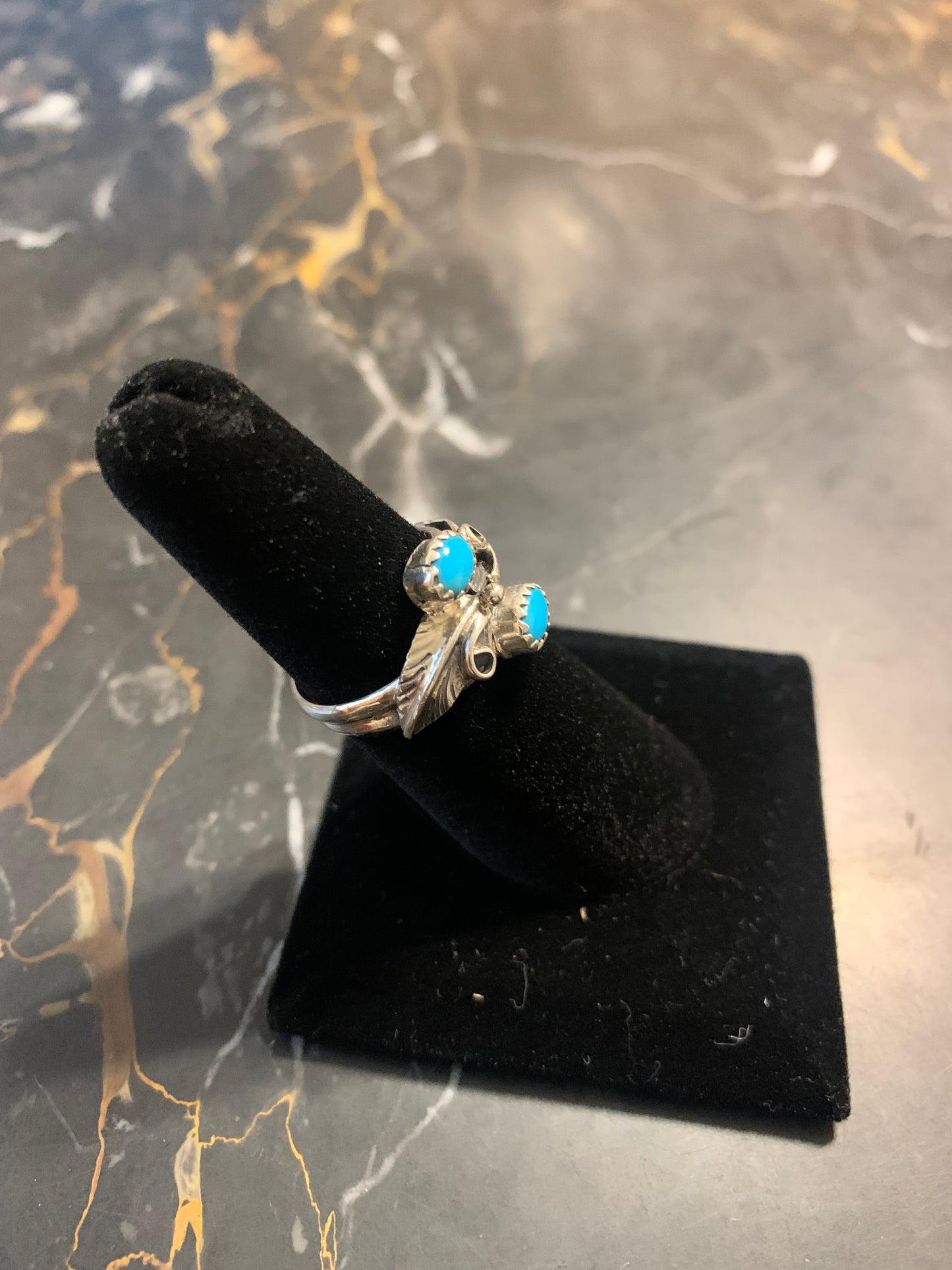 Navajo Native American Handmade Silver Ring