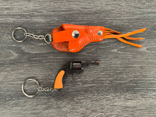 Metal key-chain Revolver-Made in Mexico