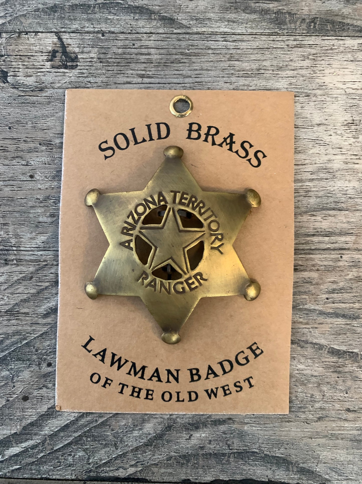 Arizona Territory Ranger-Lawman of the West badge