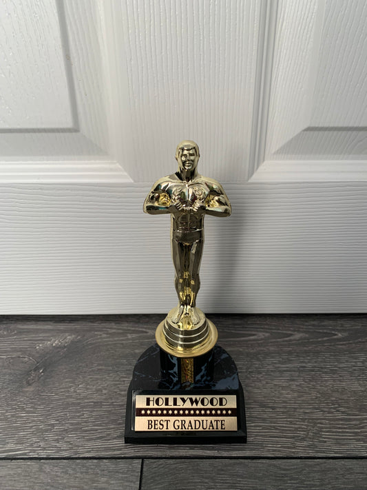 Oscar Hollywood Award Trophy Replica -Best Graduate