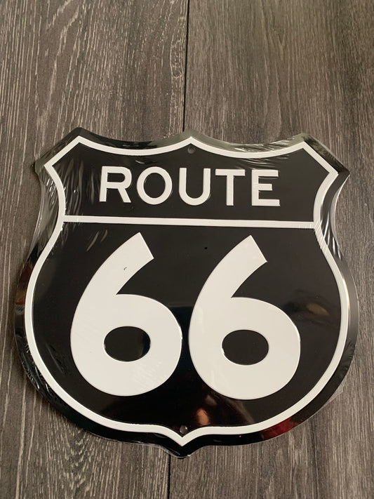 Route 66 Aluminum Sign