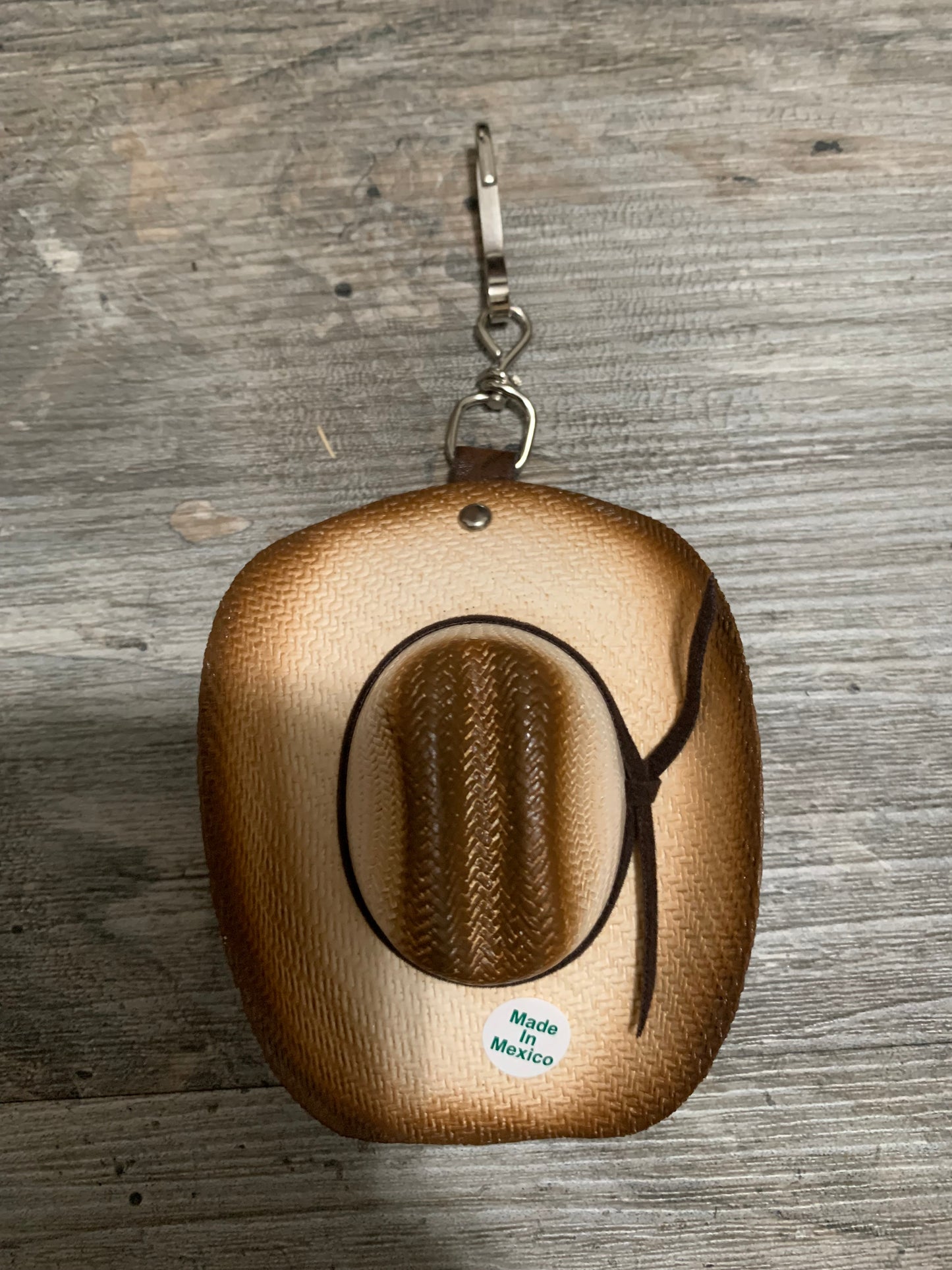 Key-chain Western Cowboy Straw Hat-Made in Mexico