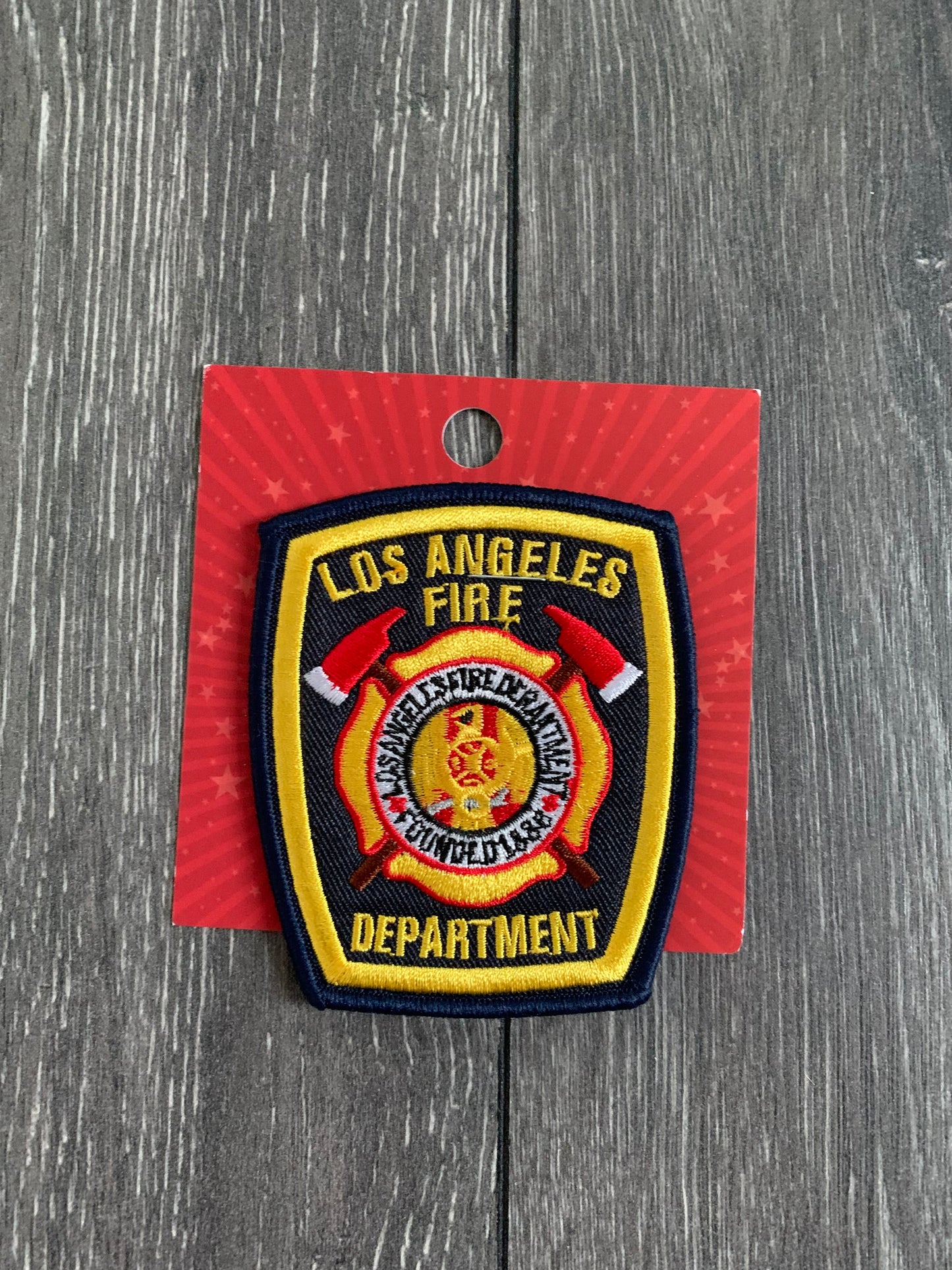 Iron on Patch-Los Angeles Fire Department