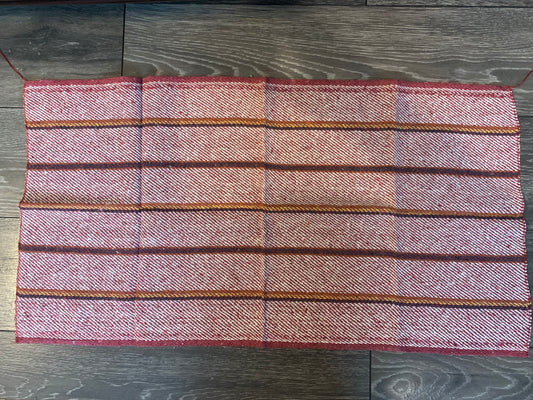 Hand made Mexican small rug