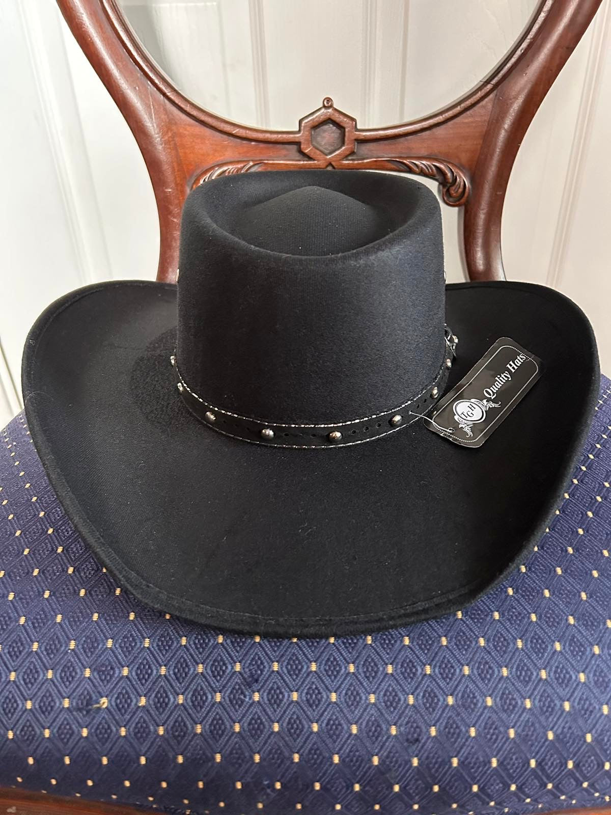 Western Cowboy Gallera Gambler Hat