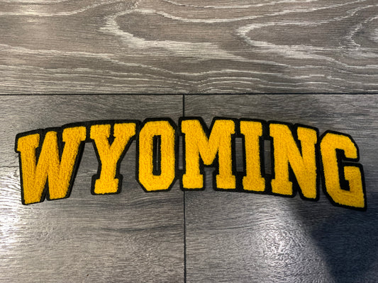 Iron on Patch-Wyoming