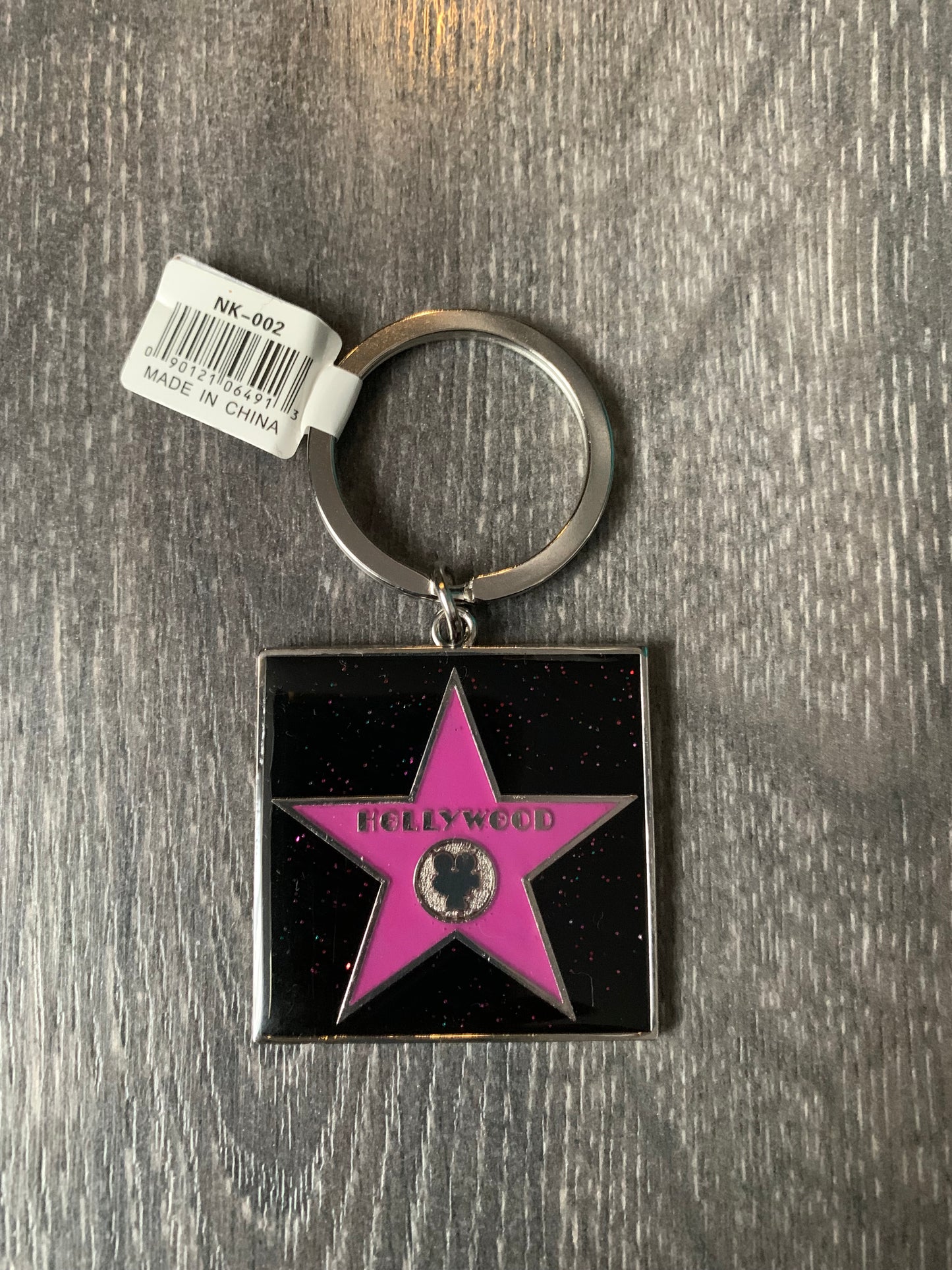 Hollywood Walk of Fame metal key-chain