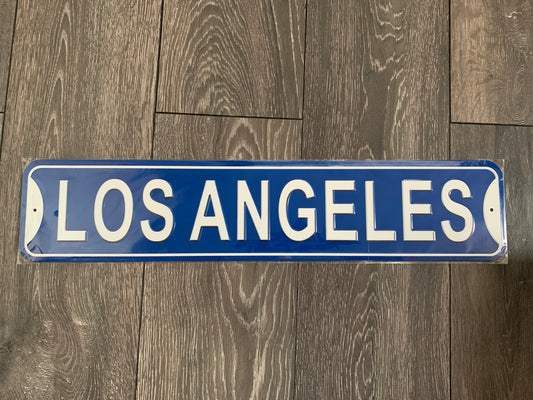 Los Angeles Aluminum Street Sign