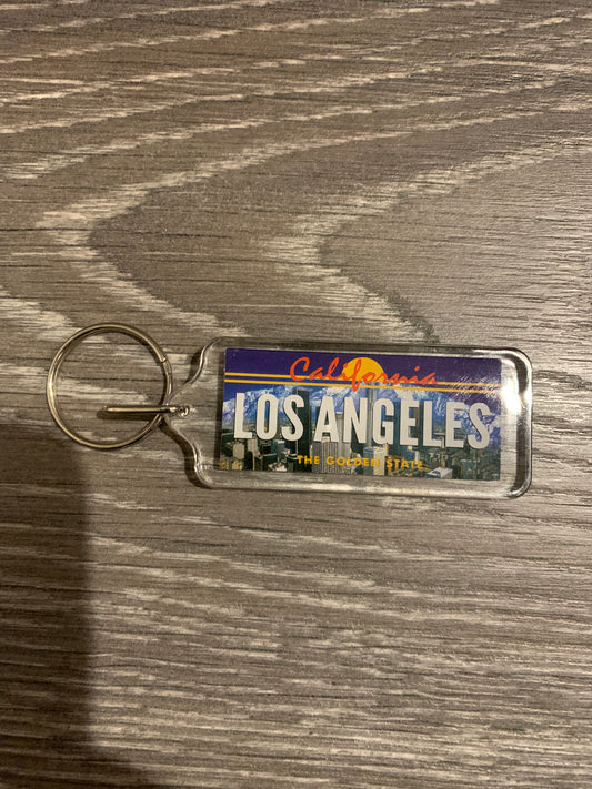 Plastic Key-chain Los Angeles