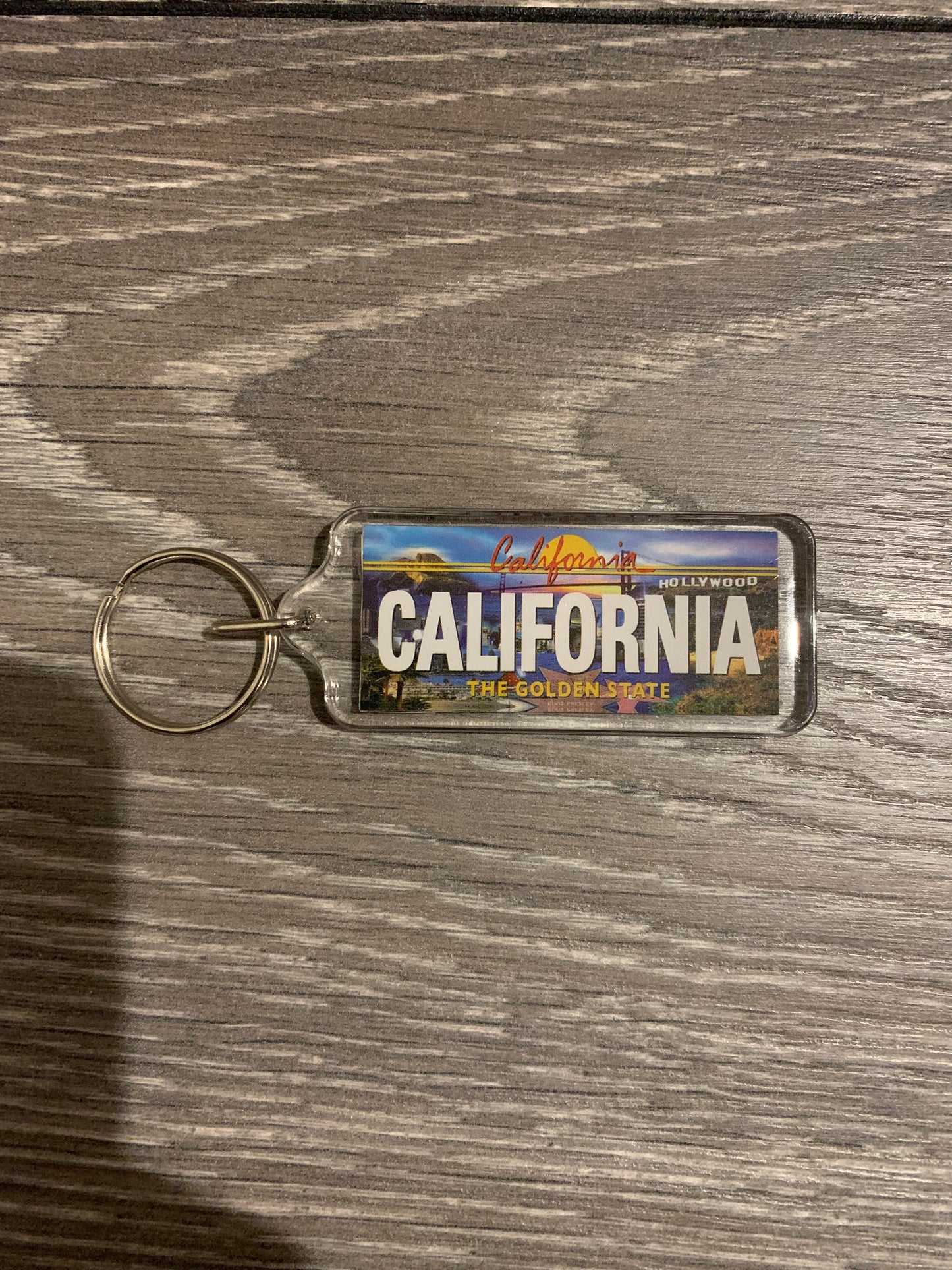 Plastic Key-chain California