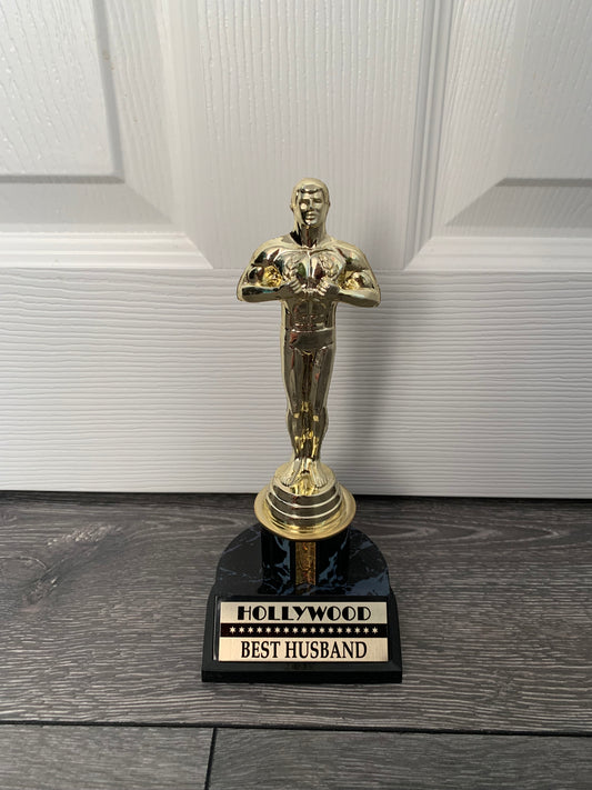 Oscar Hollywood Award Trophy Replica -Best Husband