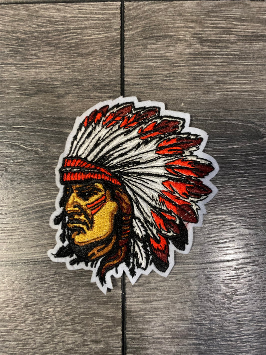 Iron on Patch-Indian Head