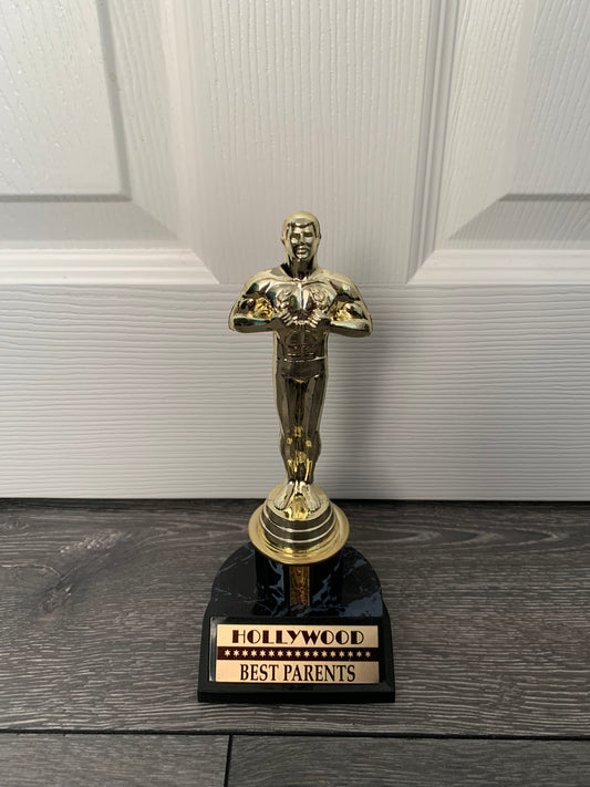 Oscar Hollywood Award Trophy Replica-Best Parents