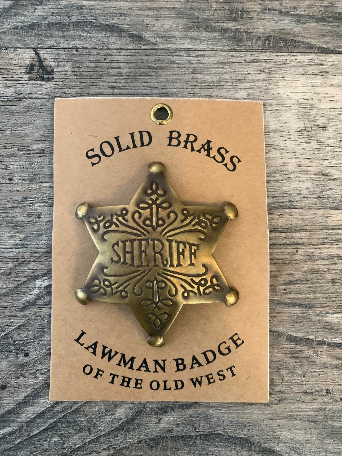 Sheriff-Lawman of the West badge