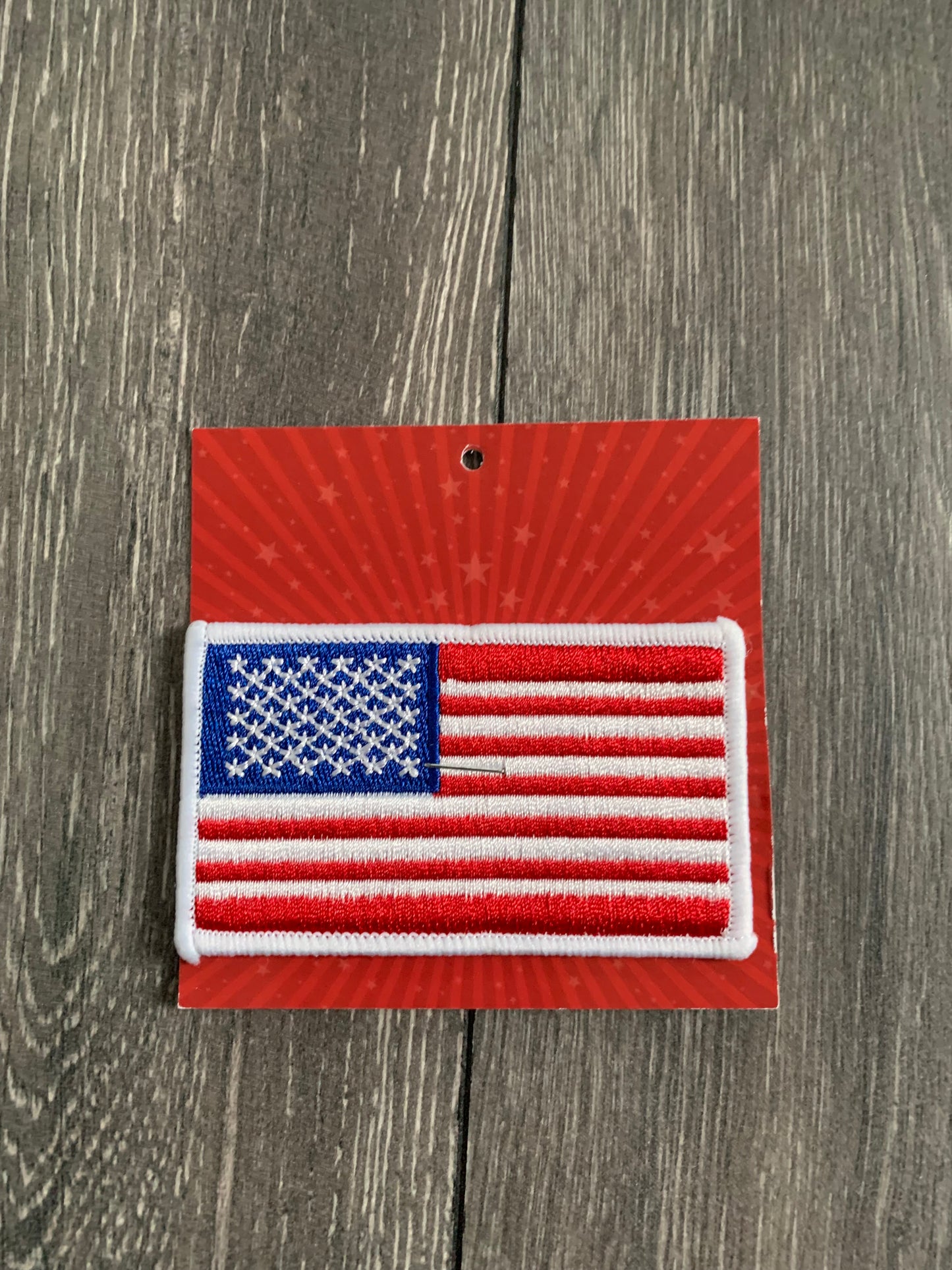 Iron on Patch-USA Flag