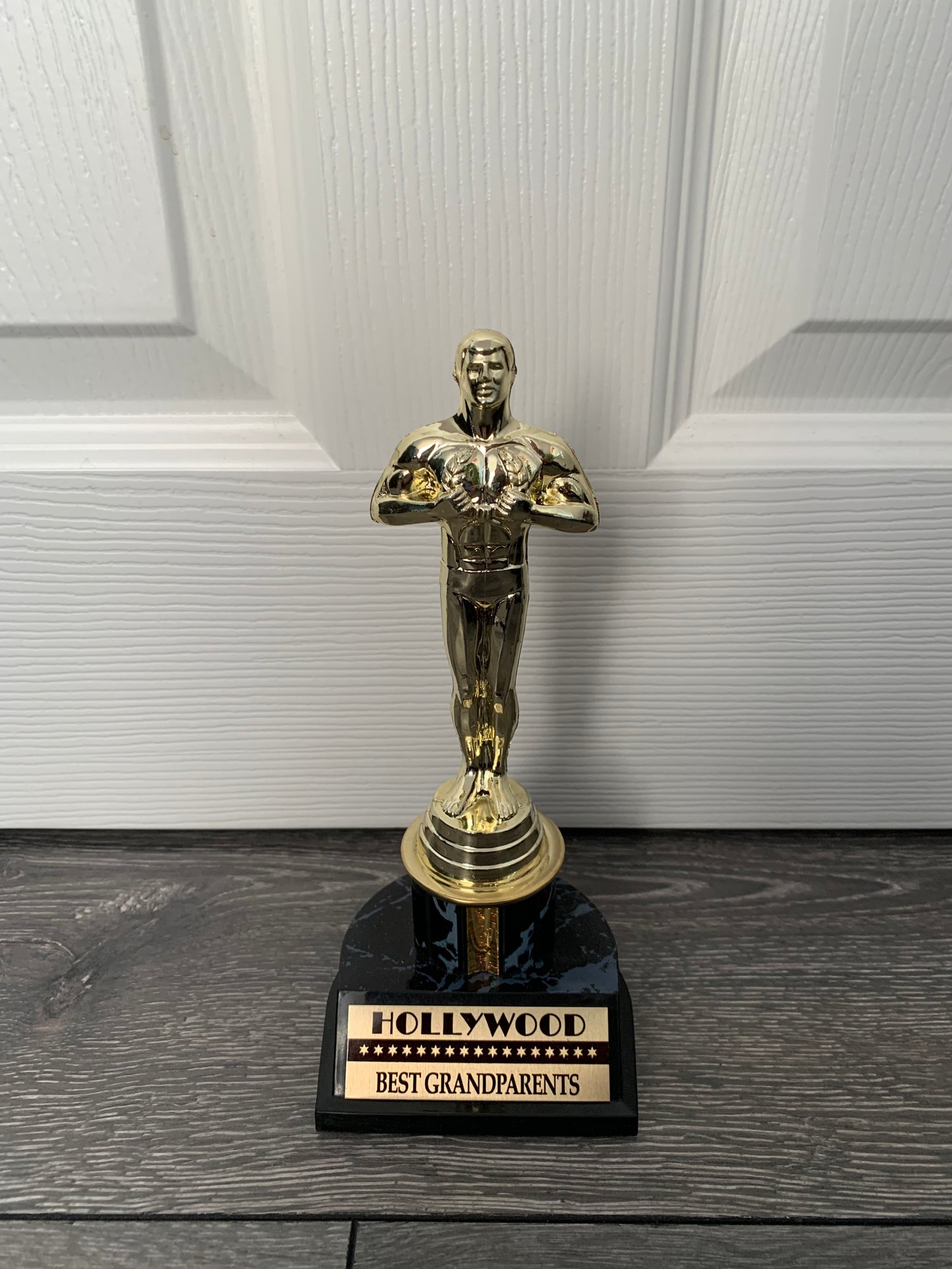 Oscar Hollywood Award Trophy Replica -Best Grandparents
