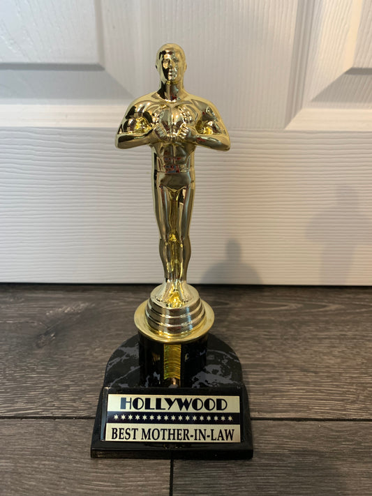 Oscar Hollywood Award Trophy Replica -Best Mother-in-law