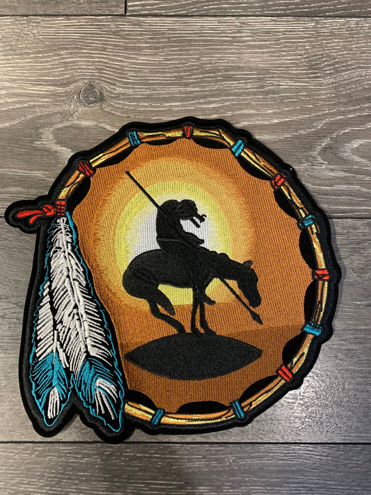 Iron on Patch -The End of the Trail