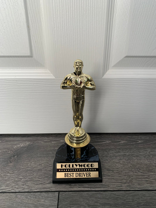 Oscar Hollywood Award Trophy Replica -Best Driver