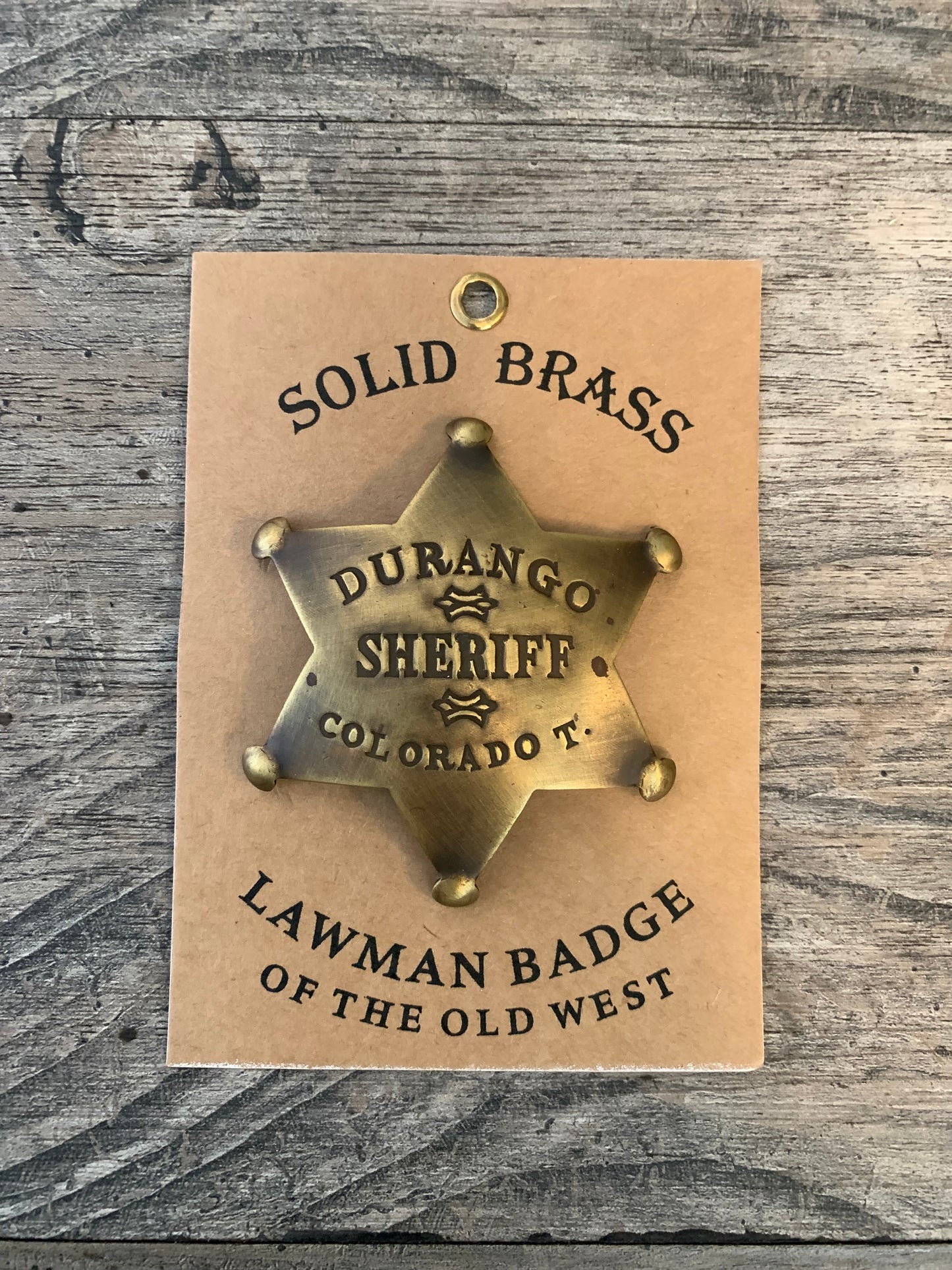 Durango, Colorado Sheriff-Lawman of the West Badge
